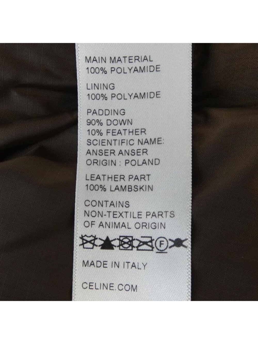 ★SOLD★ Celine Triomphe 2-Way Down Jacket - Picture 3 of 8